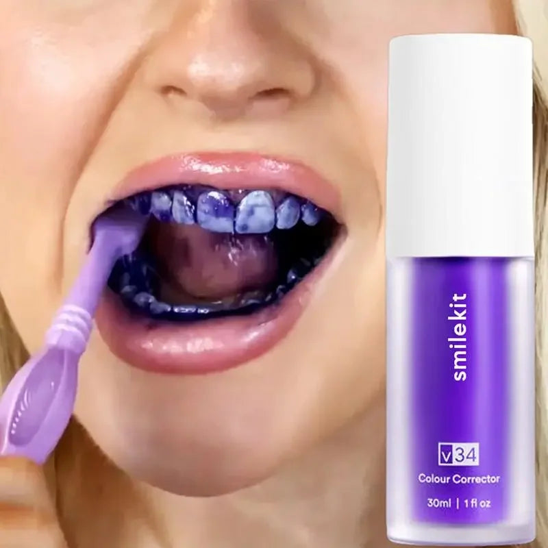 30ml V34 SmileKit Purple Toothpaste